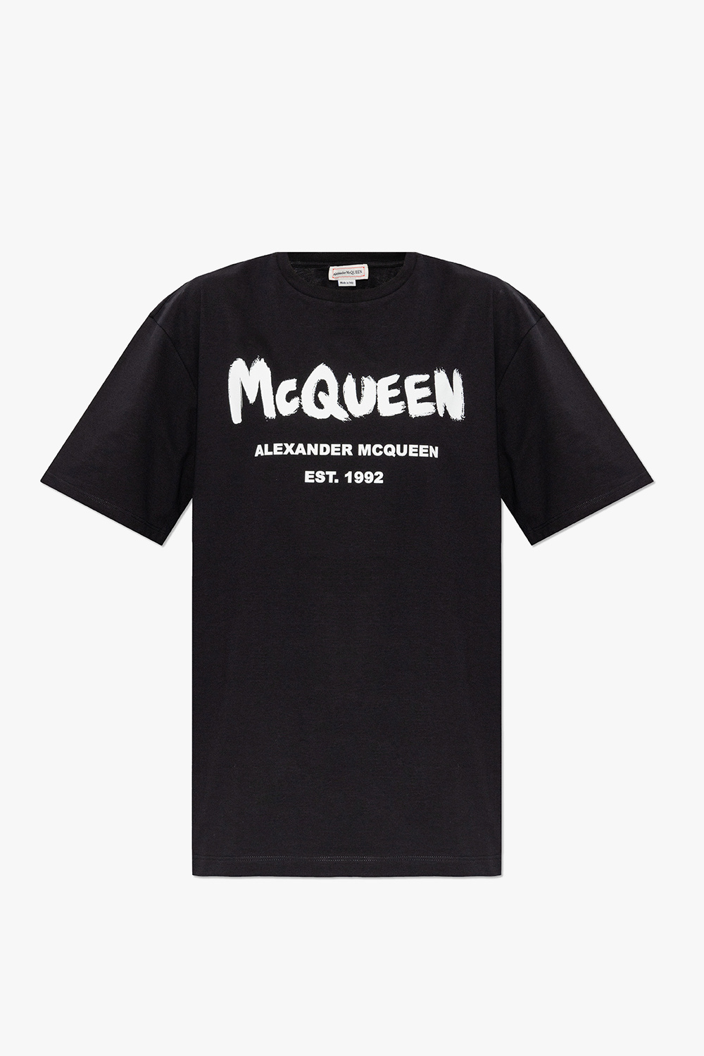 Alexander McQueen T-shirt with logo | Women's Clothing | Vitkac